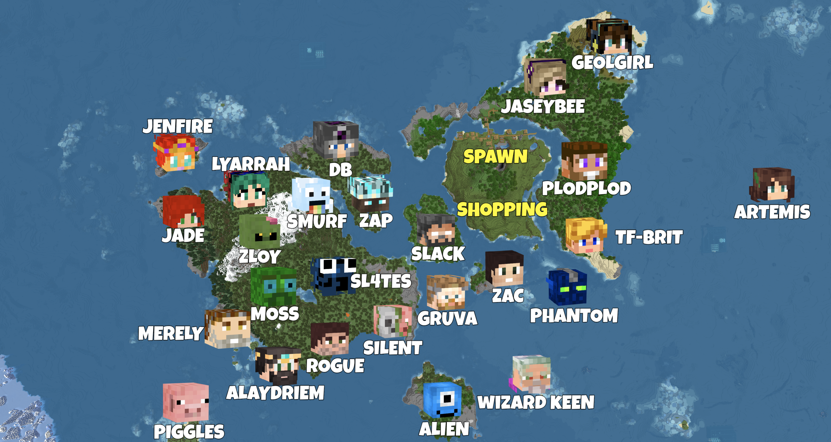Season 7 World Map
